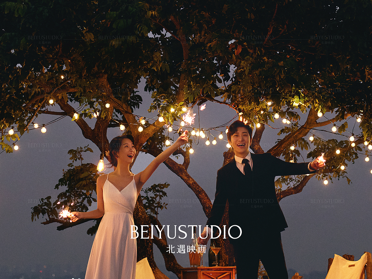 星火，浪漫在婚纱里为你点燃错落星河（图ZMjkxODE3ODky） - 婚礼摄影 - 站酷设计师北遇映画原创素材 - 站酷ZCOOL