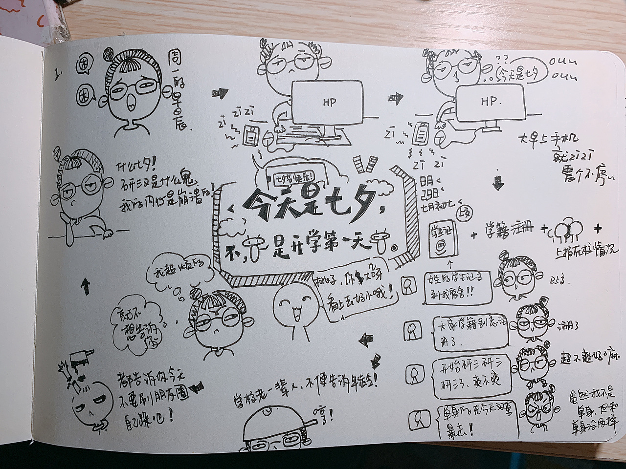 桃子的漫画日记（图ZMTg2NzU0MDA4） - 绘本 - 站酷设计师桃子lty原创素材 - 站酷ZCOOL