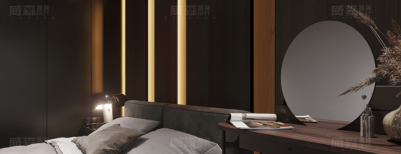 家装|高级黑 无主灯设计（图ZMjQ3ODQ2ODI0） - 家装设计 - 站酷设计师VS18656027090原创素材 - 站酷ZCOOL