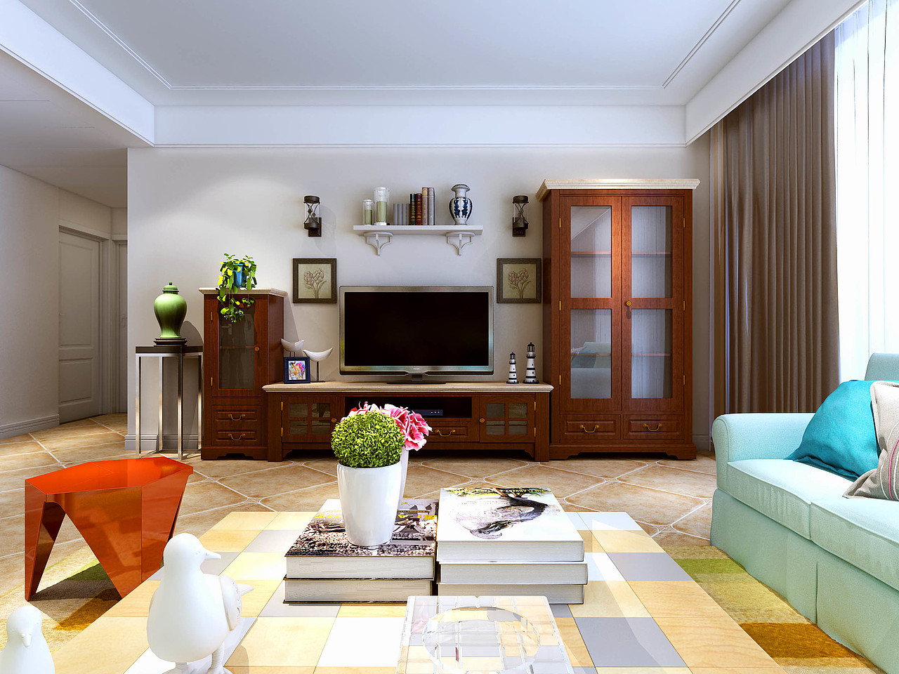 地中海 田园-佳墅（图ZOTMzNzUyMDg=） - 品牌 - 站酷设计师佳墅装饰公司原创素材 - 站酷ZCOOL