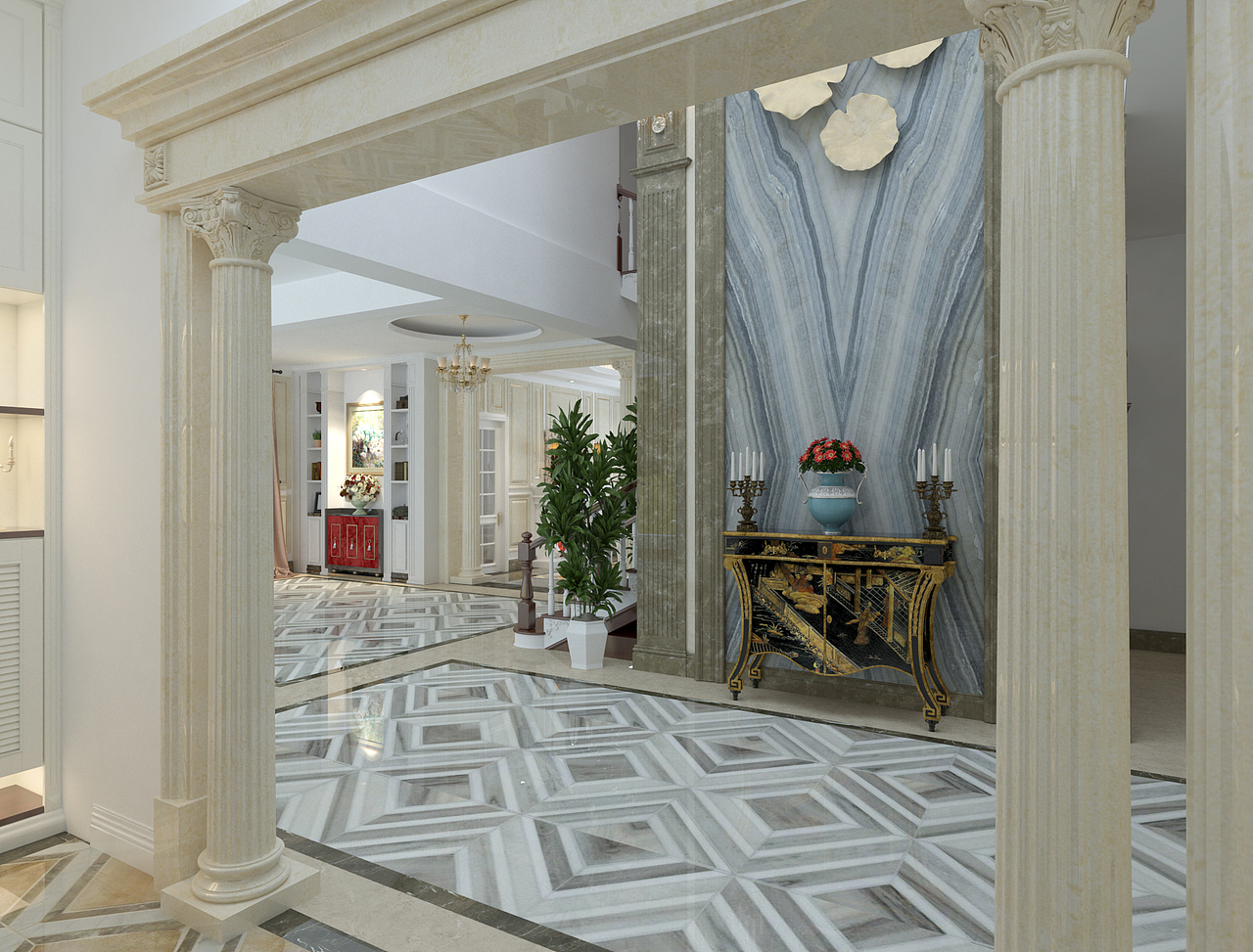 长青老年公寓(后面的二维码是VR全景展示，不是广告）（图ZMTY0NTkyMTMy） - 家装设计 - 站酷设计师毕亦冰原创素材 - 站酷ZCOOL