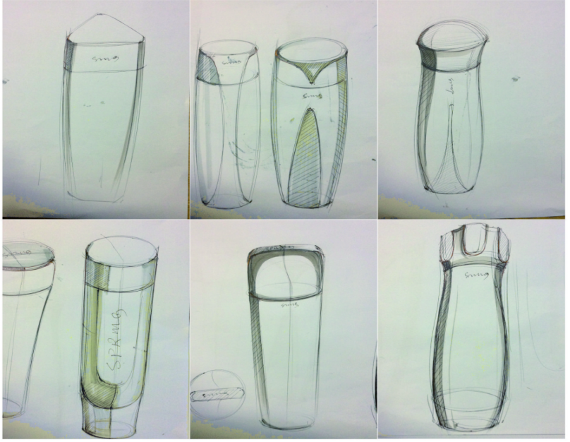 工业设计快题设计水杯图片