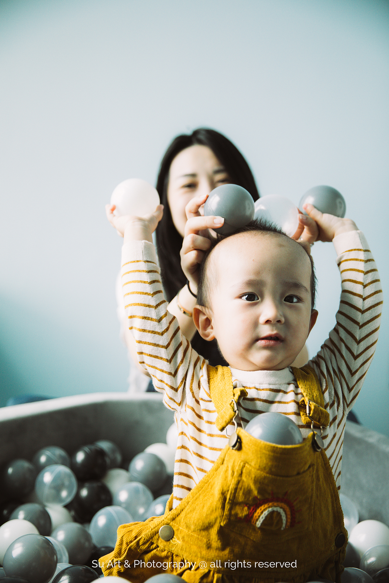 等等的波波池世界 - 儿童摄影