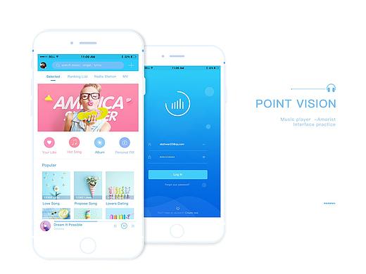 音乐APP（个人主页-ZMzU3NzAyODQ=） - APP界面 - 站酷设计师Z佳宁23333原创素材 - 站酷ZCOOL