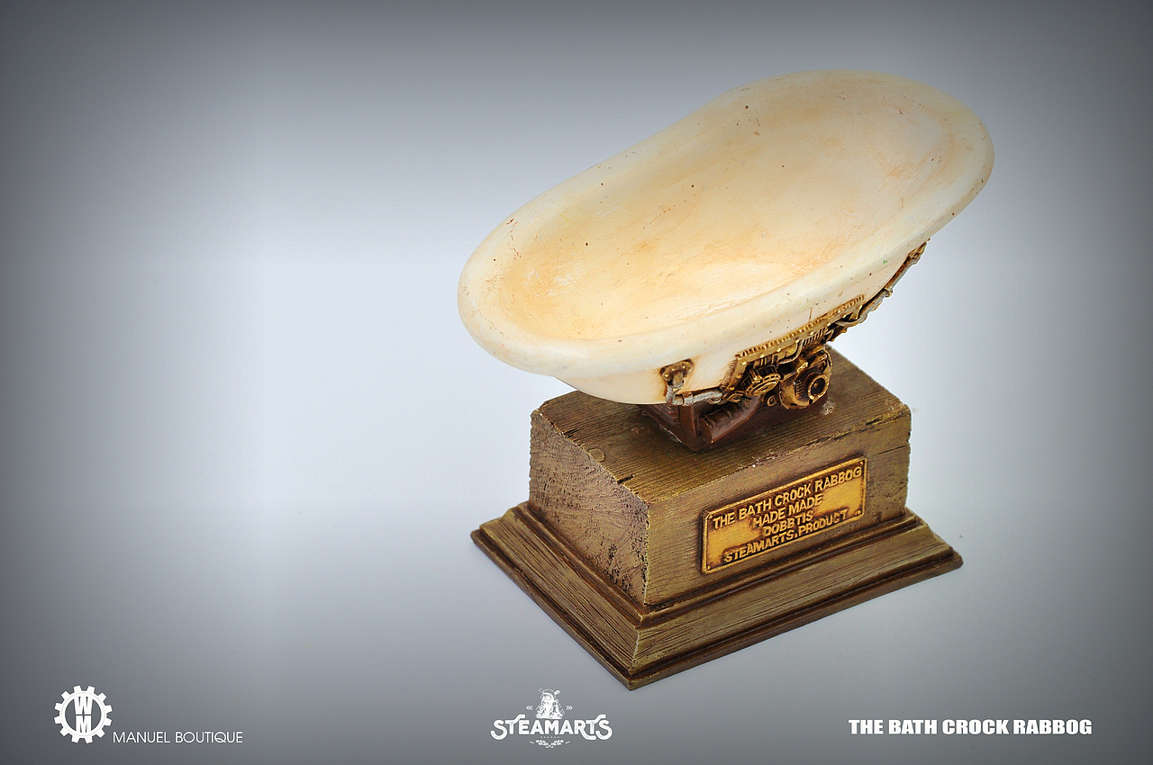 蒸汽工厂新品浴缸兔宝宝-原色