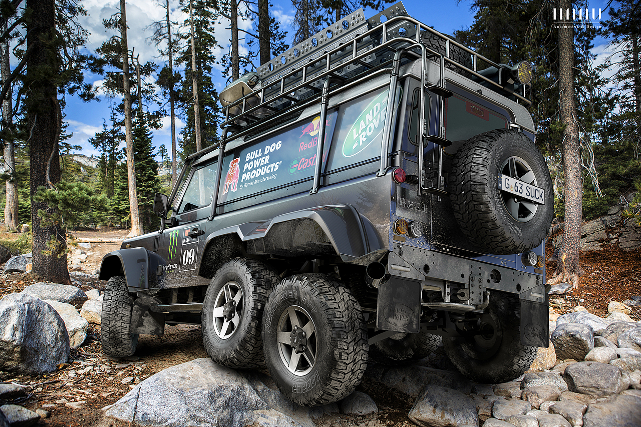 路虎/Defender 6X6_CGI