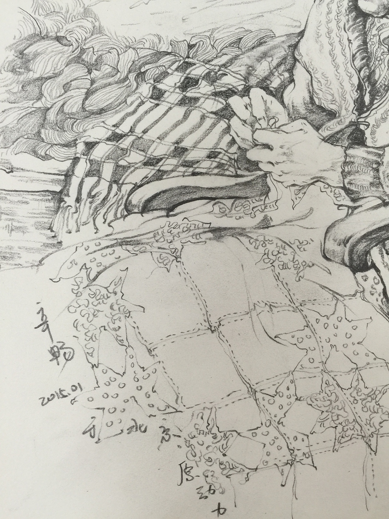 人物场景速写创作（图ZNTY2NTI3MDg=） - 绘画 - 站酷设计师伢仔呀原创素材 - 站酷ZCOOL