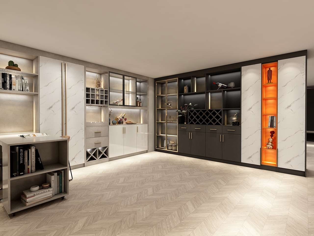 全屋定制-混搭展厅（图ZMjI0NTc5NTE2） - 家装设计 - 站酷设计师乐一Lit原创素材 - 站酷ZCOOL