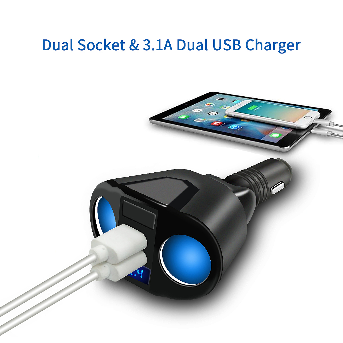 C1S车载充电器（图ZMTI4MDI3OTY4） - 电子产品 - 站酷设计师没感觉_lxm原创素材 - 站酷ZCOOL