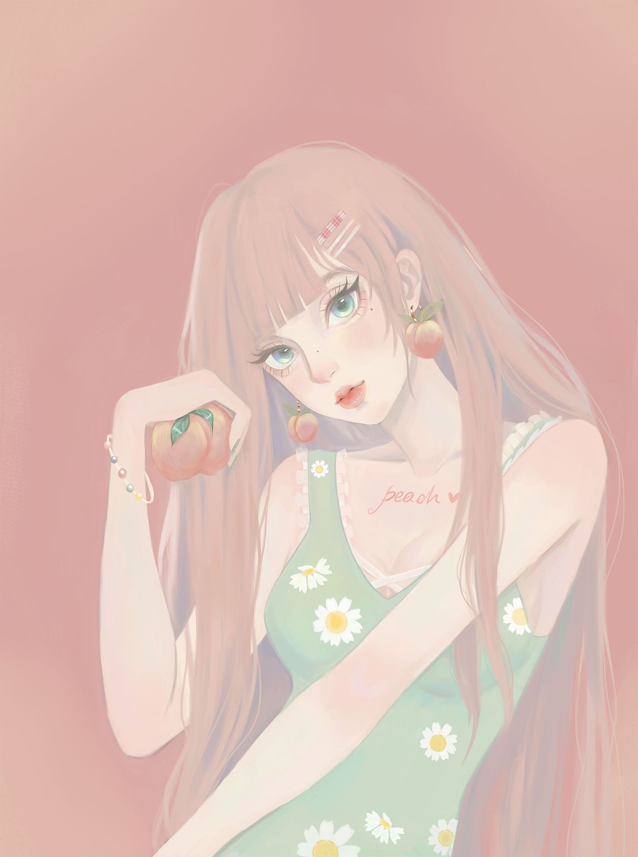 水果少女系列水蜜桃少女