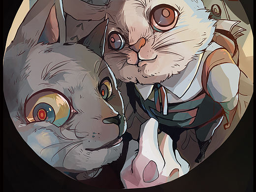 原创 – 动物人系列插画
