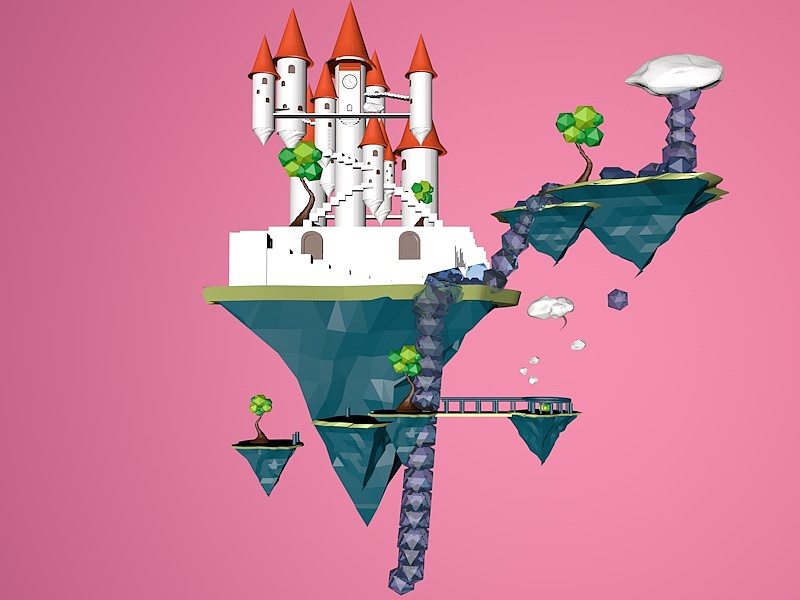 魔幻城堡（图ZNjQ4OTU2Njg=） - 场景 - 站酷设计师糖糖小仙女原创素材 - 站酷ZCOOL