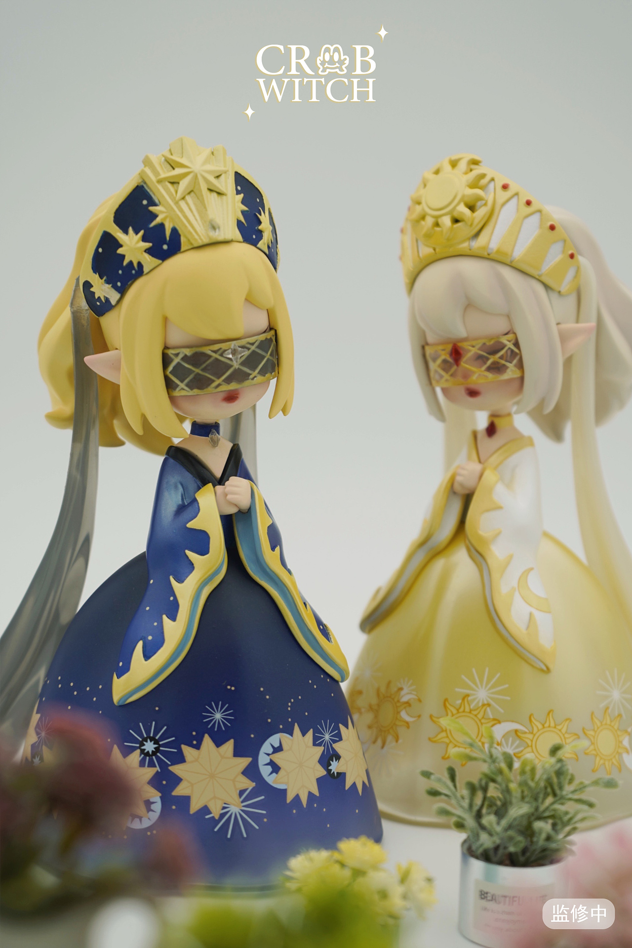 crab魔女系列潮玩手办---日月星辰女神初版样品照|手工艺|手办/模玩