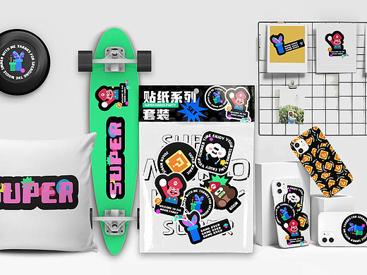 超级玛丽系列文创设计