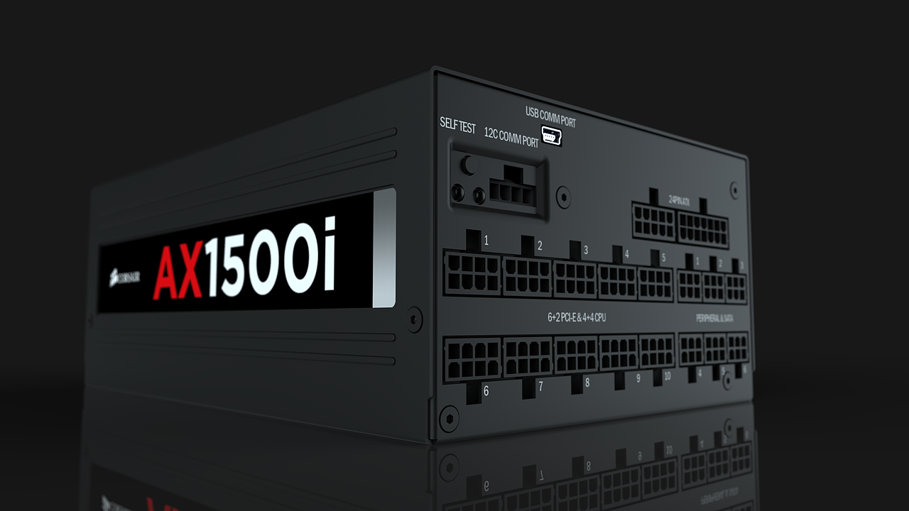 海盗船AX1500i电源-渲染练习