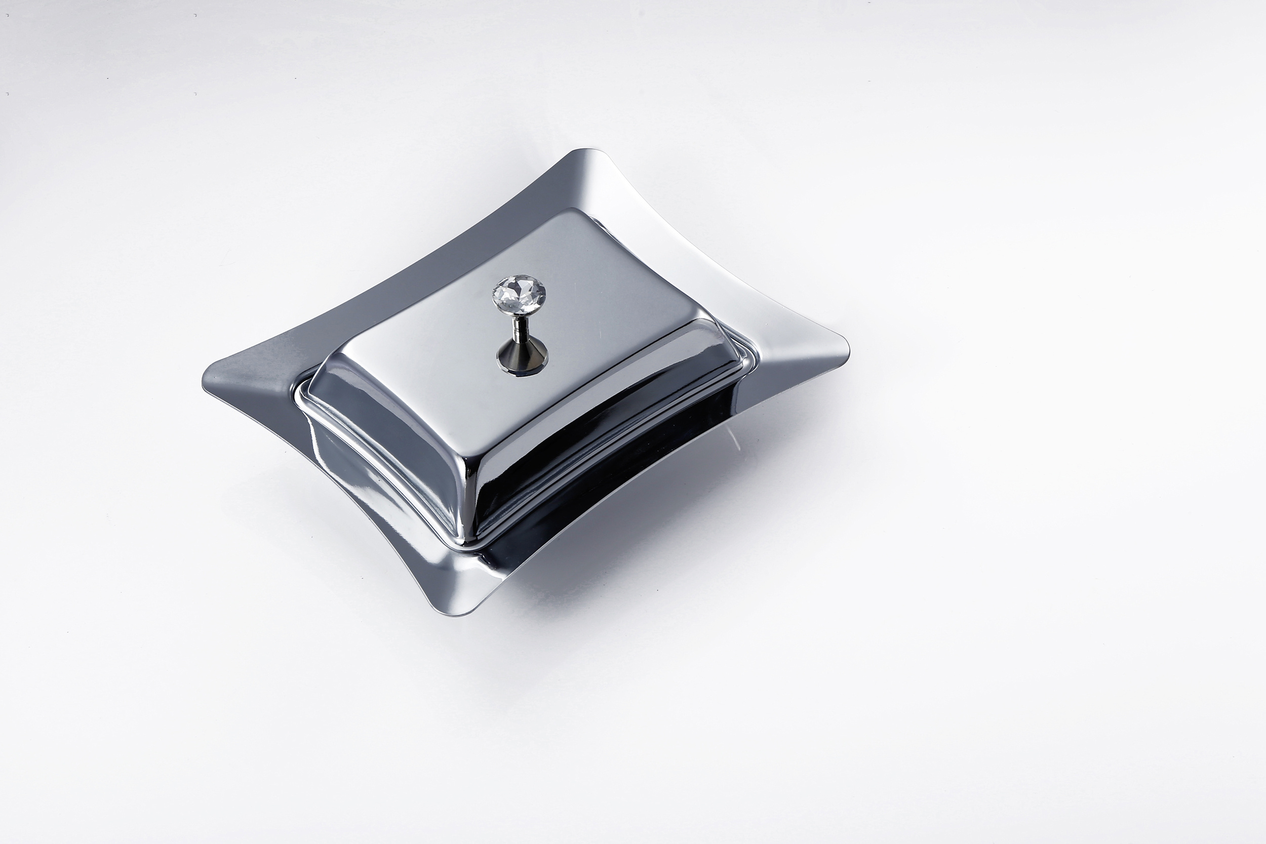 外贸果盘 产品 金属 不锈钢拍摄