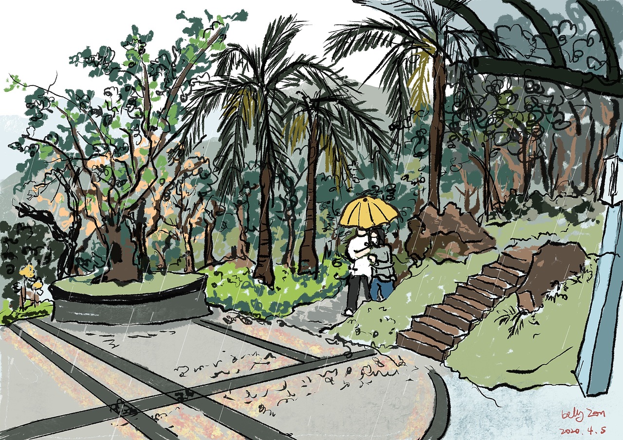 仙湖植物園（圖ZMjA0MTI2NDg0） - 創(chuàng)作習(xí)作 - 站酷設(shè)計(jì)師小雞快跑Kelly原創(chuàng)素材 - 站酷ZCOOL