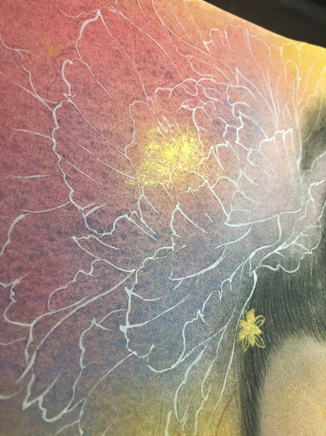 云想衣裳花想容（图ZMTAxMjQzOTY0） - 商业插画 - 站酷设计师鹿溟山原创素材 - 站酷ZCOOL