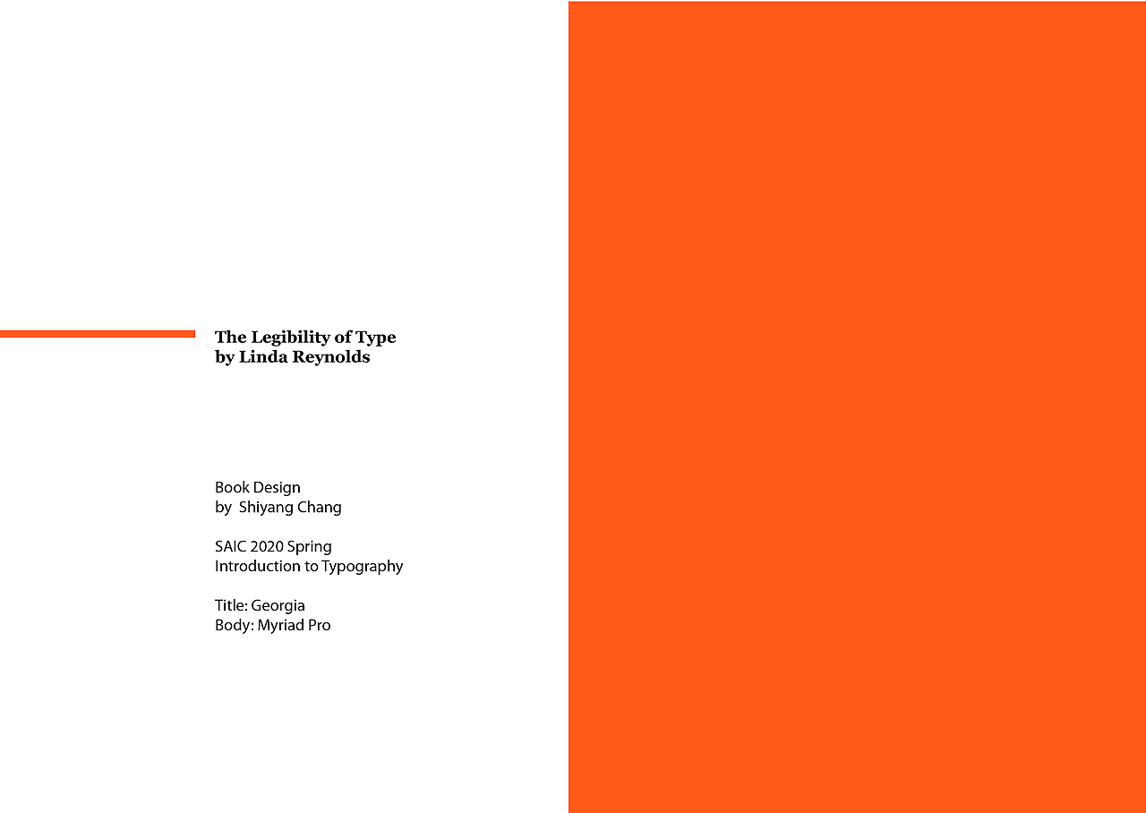 书籍排版 | The Legibility of Type 字体的可读性