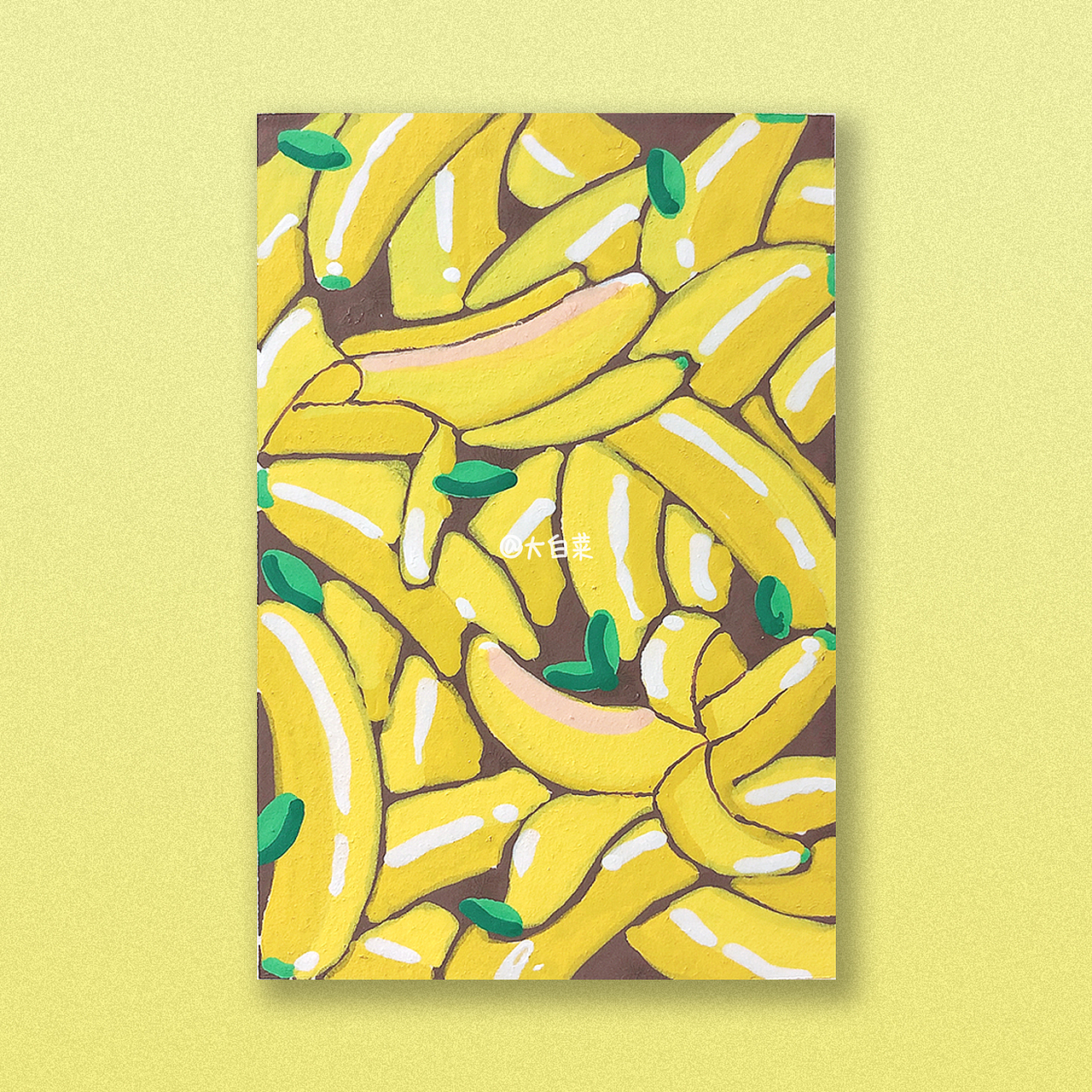 五彩斑斓的水果儿们——丙烯马克笔|插画|商业插画|大白菜g_原创作品