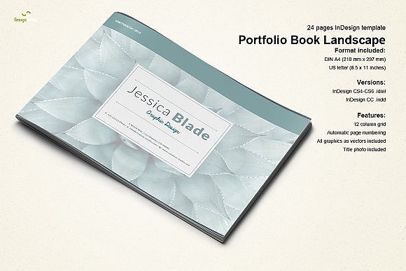 高端大气横板企业通用画册模板