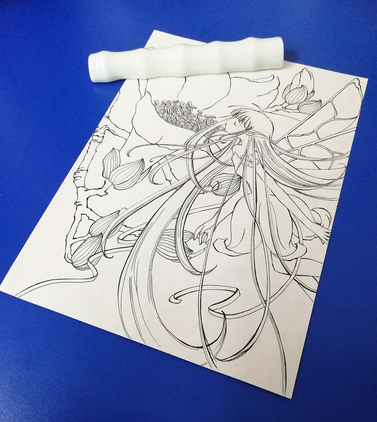 花与精灵（图ZMTQ0OTY0ODg0） - 创作习作 - 站酷设计师源娥原创素材 - 站酷ZCOOL