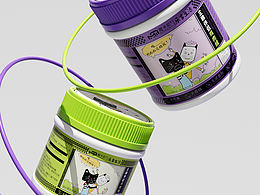 猫零食，冻干，包装设计