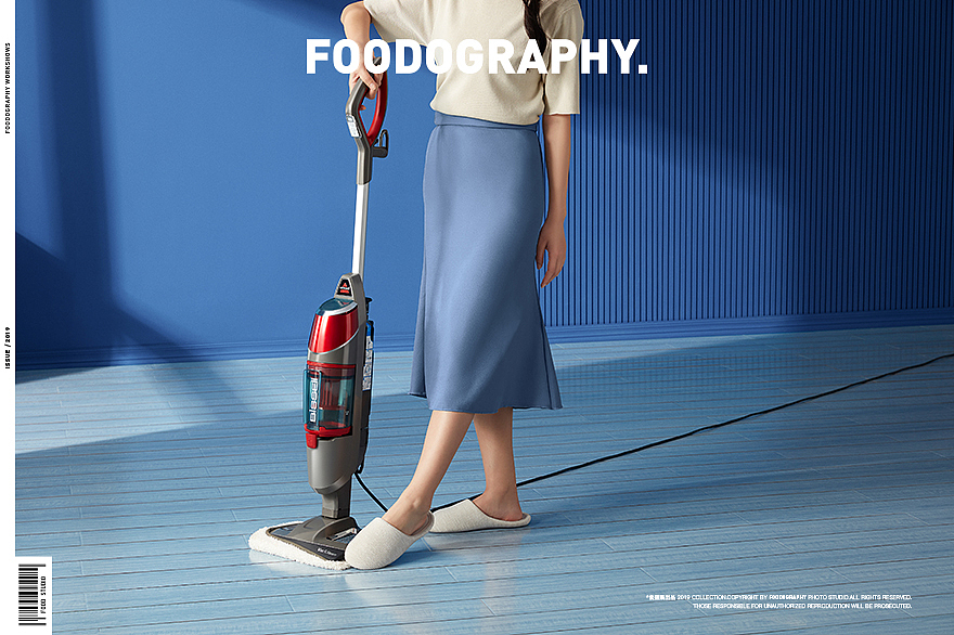 小家电摄影 | 必胜高温蒸汽拖把 ✖ foodography