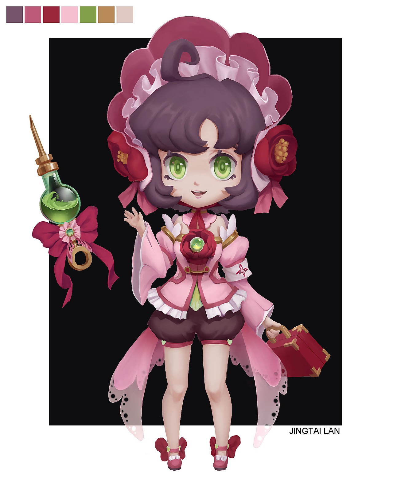 Q版練習(xí)（圖ZMTcxNTA0OTU2） - 游戲原畫 - 站酷設(shè)計師璟泰藍(lán)原創(chuàng)素材 - 站酷ZCOOL