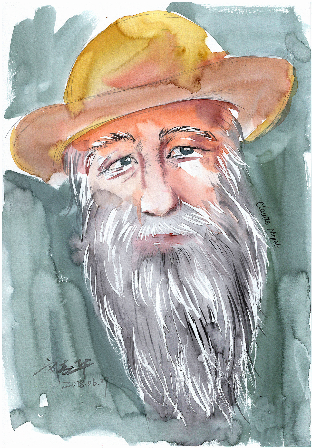 no.0629 莫奈(1840-1926法国)