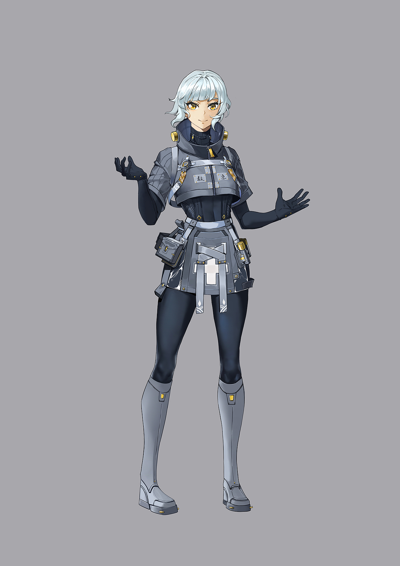 科幻少女角色设定