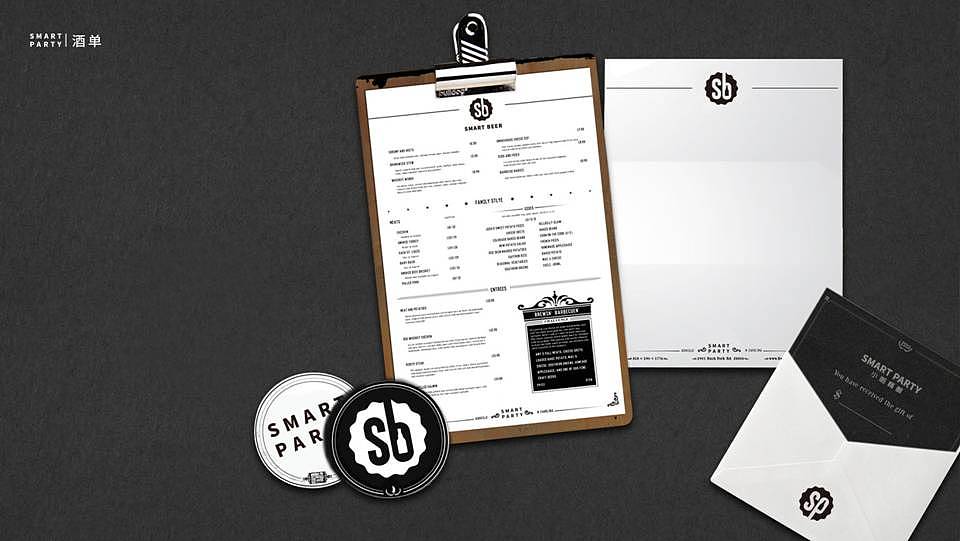 酒吧餐饮品牌设计（图ZOTc2ODk5ODg=） - 品牌 - 站酷设计师Flameheart原创素材 - 站酷ZCOOL