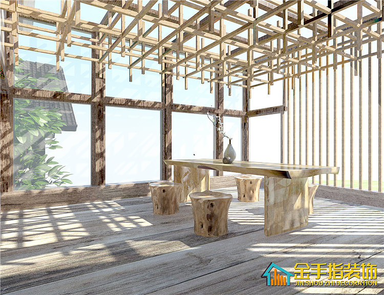 农村木房装修|木制别墅|木制别墅装修|贵阳装修公司（图ZODgzMjc2NjA=） - 家装设计 - 站酷设计师贵阳装修公司排名原创素材 - 站酷ZCOOL