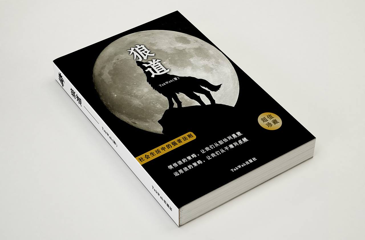 书籍装帧【狼道】