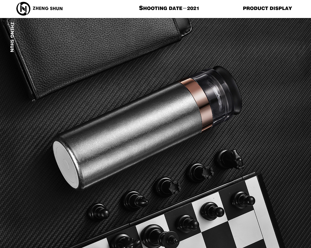 保温杯摄影 | 钛杯保温杯-杯子