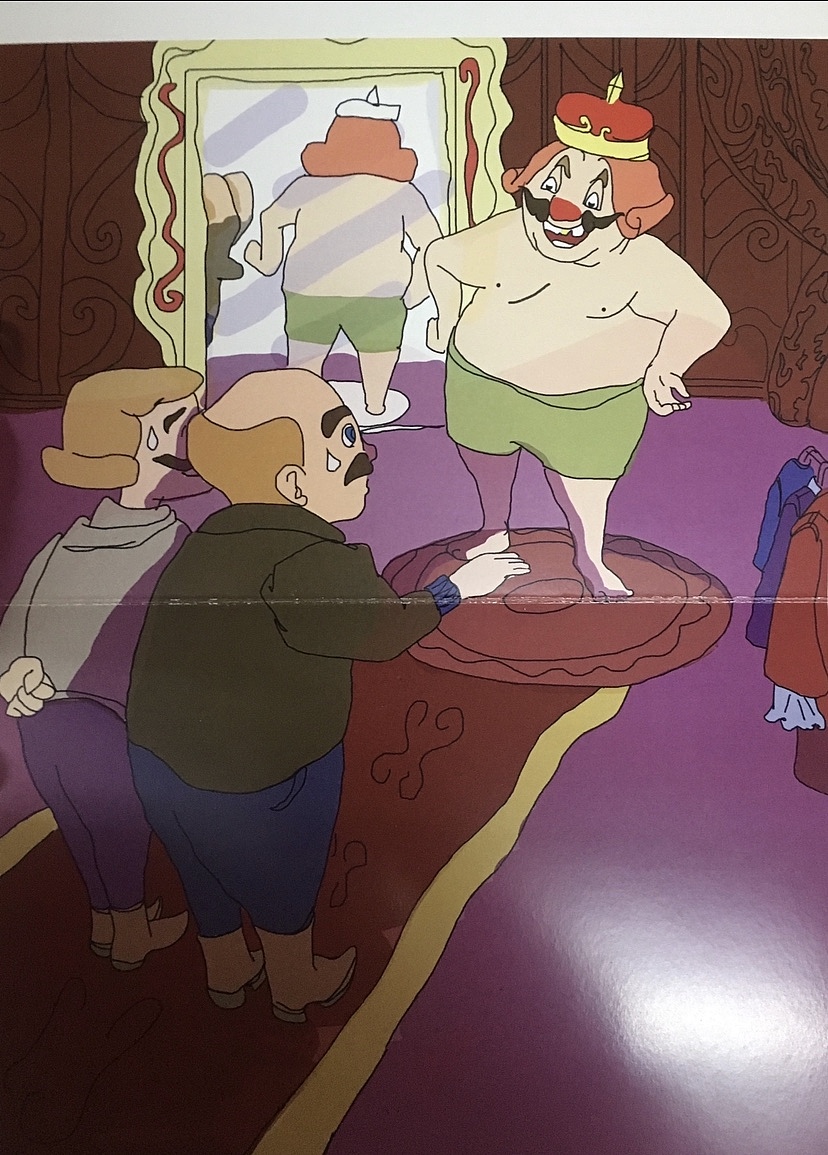 皇帝的新装(插画)