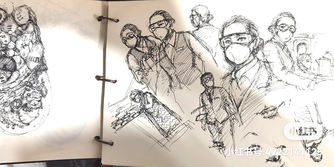 在飞机上如何打发时间（图ZMjc4NDY5NTc2） - 绘画 - 站酷设计师马路牙子原创素材 - 站酷ZCOOL