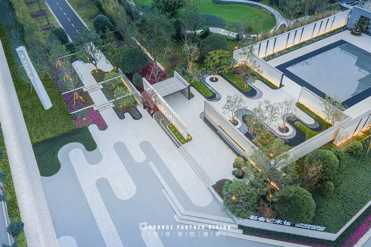 景观摄影： 昆明万达都会艺术馆示范区/ 桔伴视觉（图ZMjQ1MDc4NTA4） - 环境/建筑摄影 - 站酷设计师桔伴视觉左斯洋原创素材 - 站酷ZCOOL