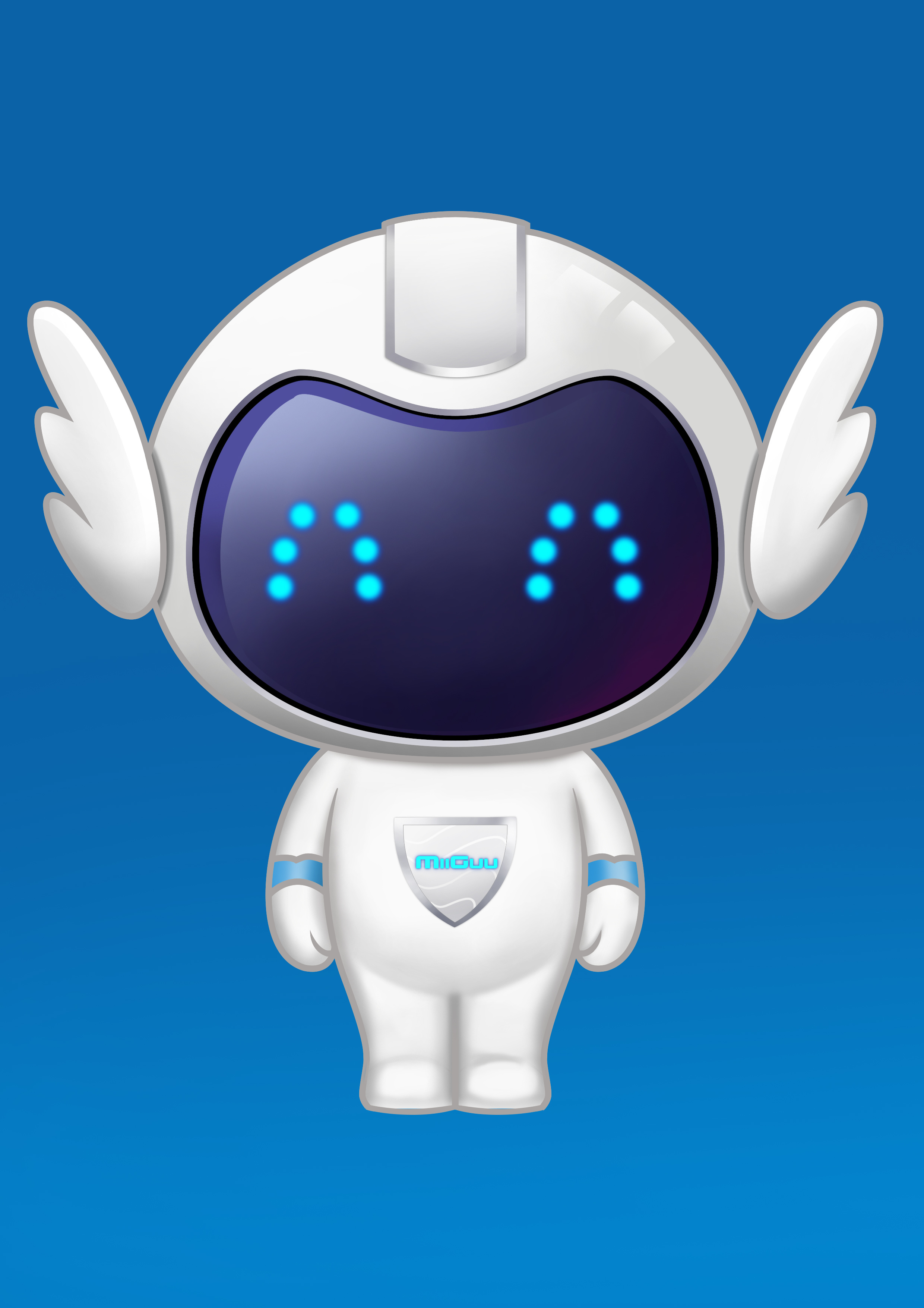 郑州上禅吉祥物设计公司:米谷智能科技吉祥物设计案例