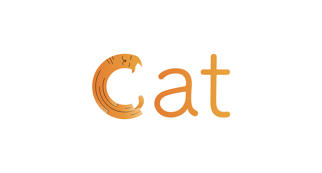 动物+动物首字母的LOGO图形练习