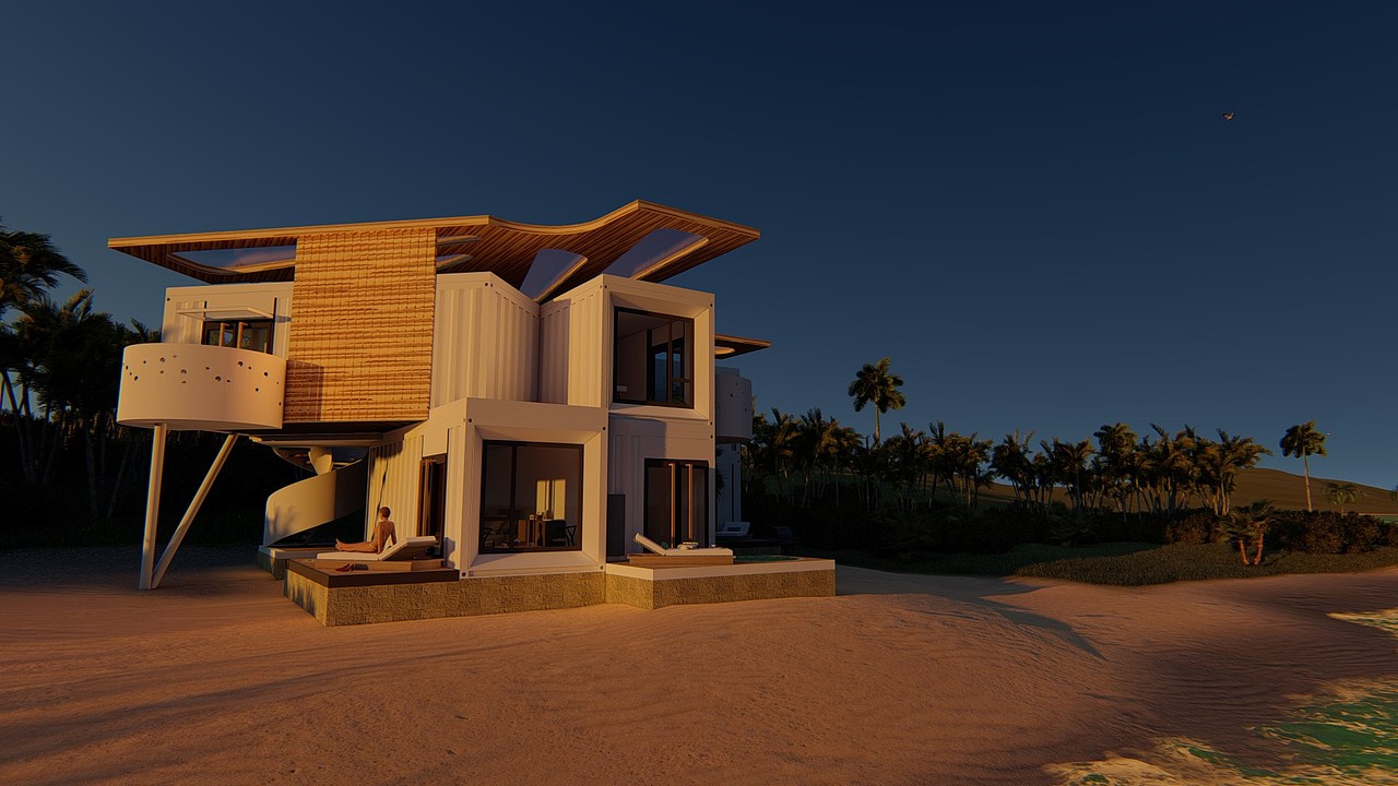 海景酒店（二维码是VR展示，不是广告。）（图ZMTkyMTE1NDg0） - 建筑设计 - 站酷设计师毕亦冰原创素材 - 站酷ZCOOL