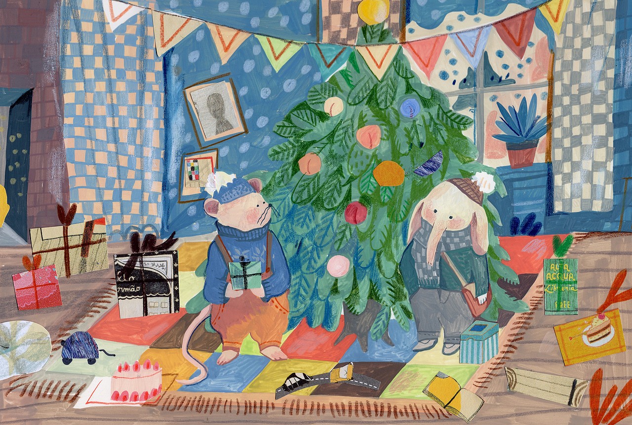 圣誕節(jié)（圖ZMjM3MTA0NTA0） - 創(chuàng)作習作 - 站酷設計師扎扎君原創(chuàng)素材 - 站酷ZCOOL