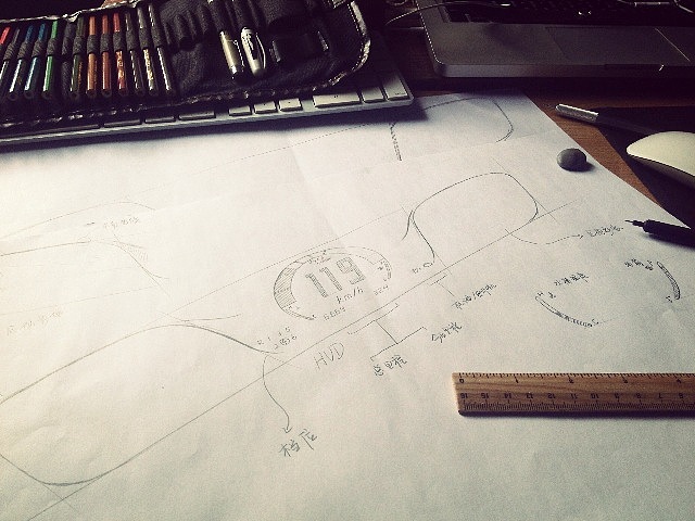 HUD | 抬头显示  复刻＋小修改