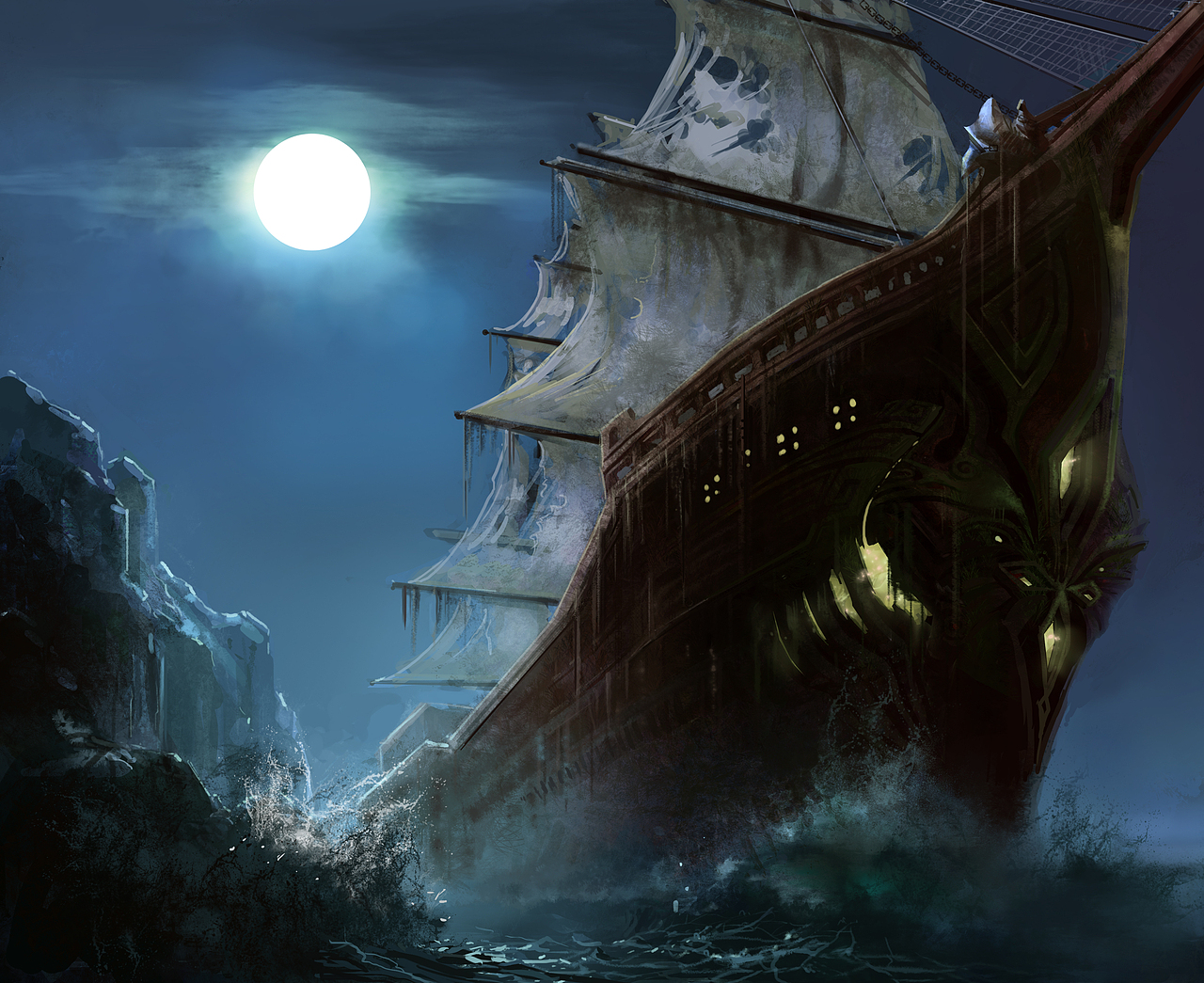 场景（图ZNzg2MTE3Ng==） - 商业插画 - 站酷设计师清风游龙原创素材 - 站酷ZCOOL