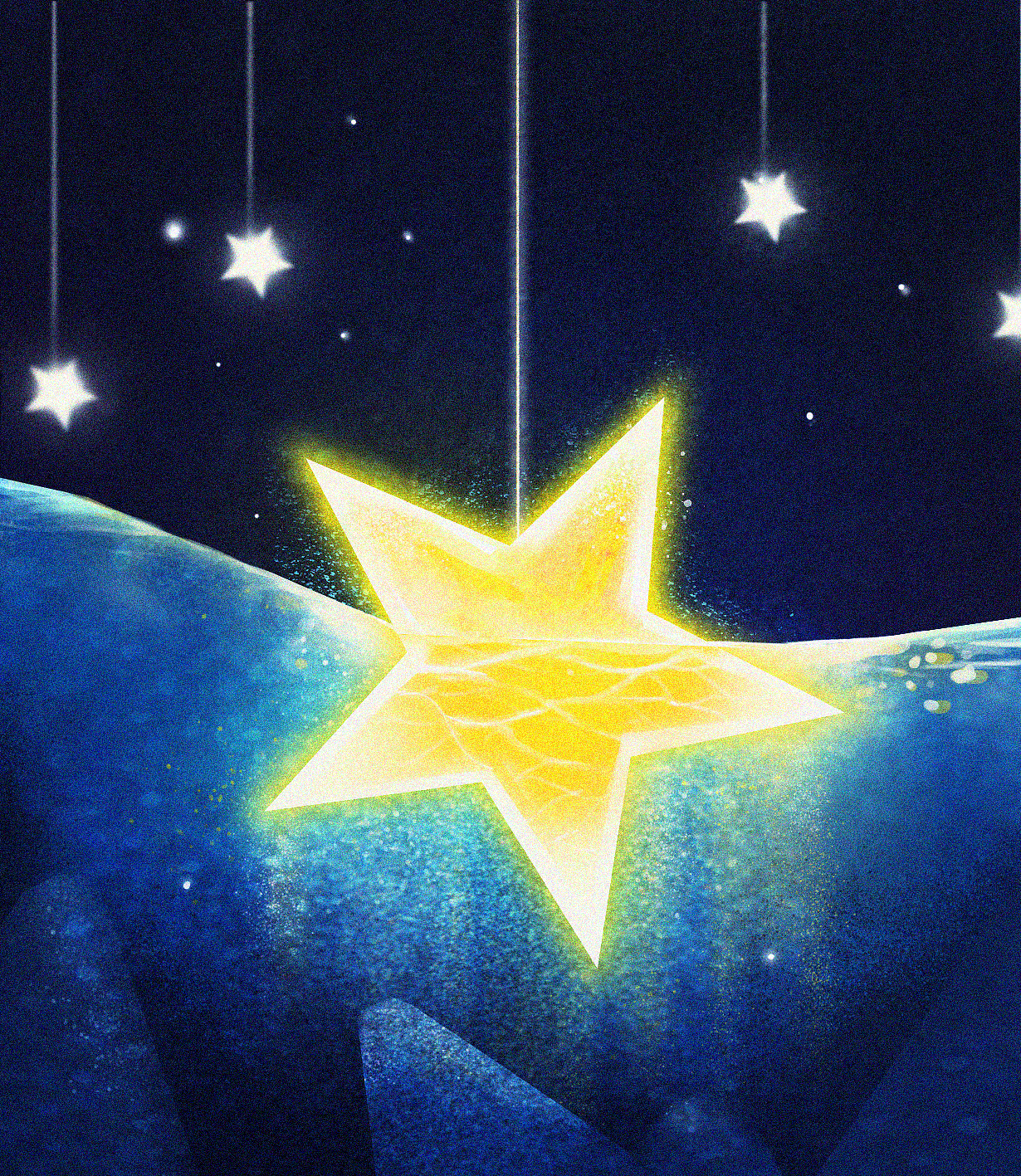 我们都是人海茫茫中最亮的最特别的一颗星