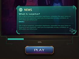 不同風(fēng)格UI練習(xí)