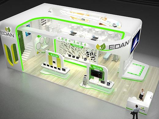 展会、展厅 cad施工图 展示柜 美陈 活动3d商场