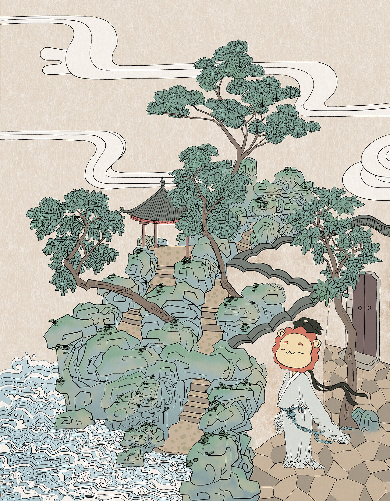 花儿朵朵古诗词插图（图ZMTk4MTEwODEy） - 儿童插画 - 站酷设计师LeoKong大儿童原创素材 - 站酷ZCOOL