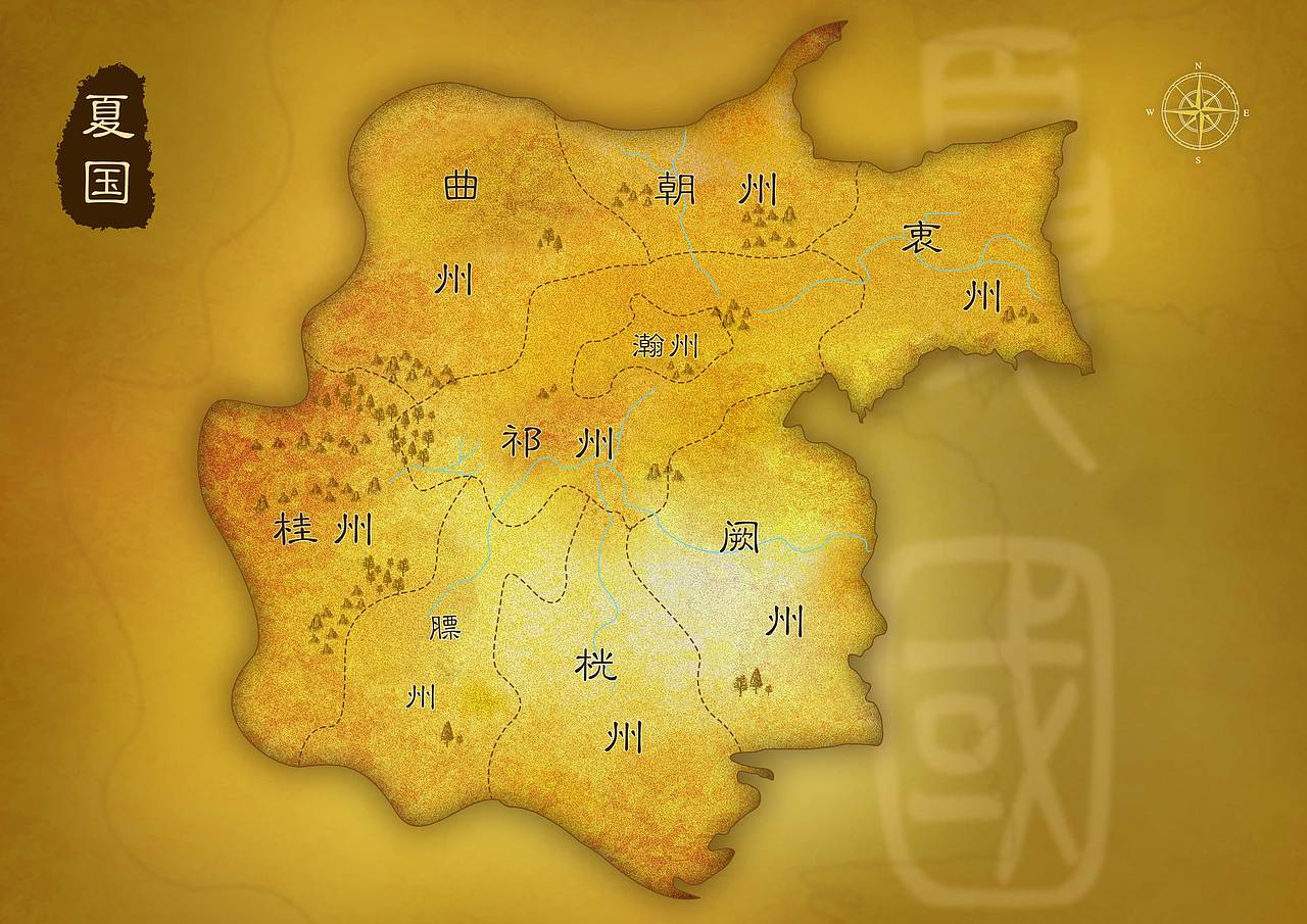 十华录地图（图ZMTI3NjU0MDYw） - 其他平面 - 站酷设计师尚一某原创素材 - 站酷ZCOOL