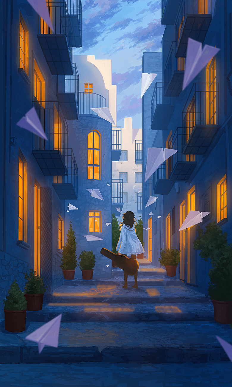 2021年度总结（图ZMjgzNDU1Njc2） - 艺术插画 - 站酷设计师梨花湾原创素材 - 站酷ZCOOL